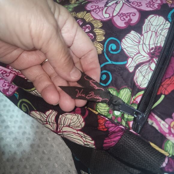 VERA BRADLEY GUC XL MOD FLORAL MESSINGER BAG CROSSBODY - Picture 6 of 9